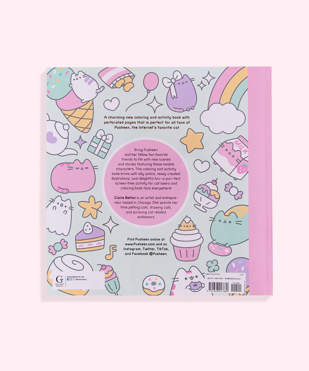 Coloring Cuteness: A Pusheen Coloring & Activity Book - Image 9