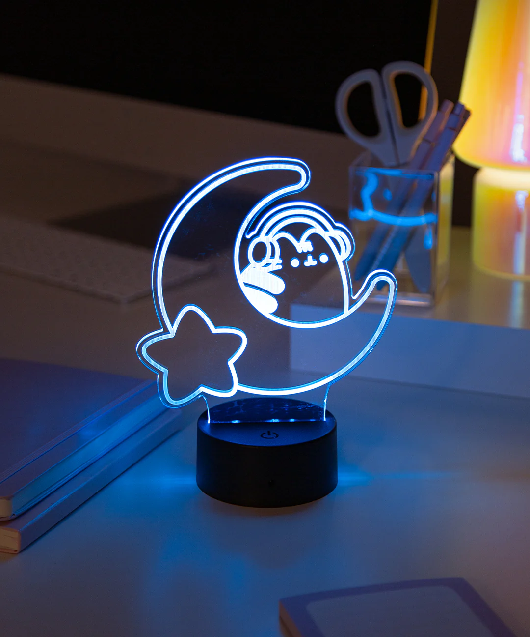 Gamer Pusheen Moon Otaku Lamp - Image 2