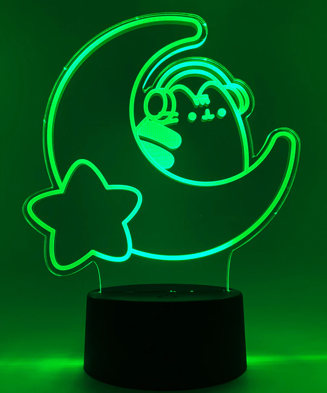 Gamer Pusheen Moon Otaku Lamp - Image 6