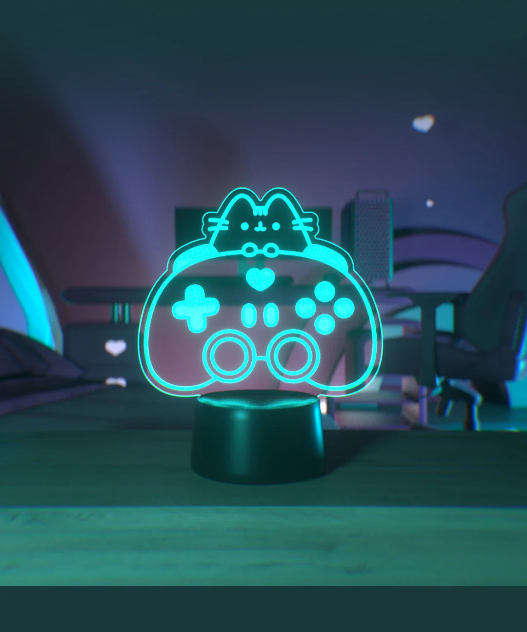 Gamer Pusheen Otaku Lamp - Image 9