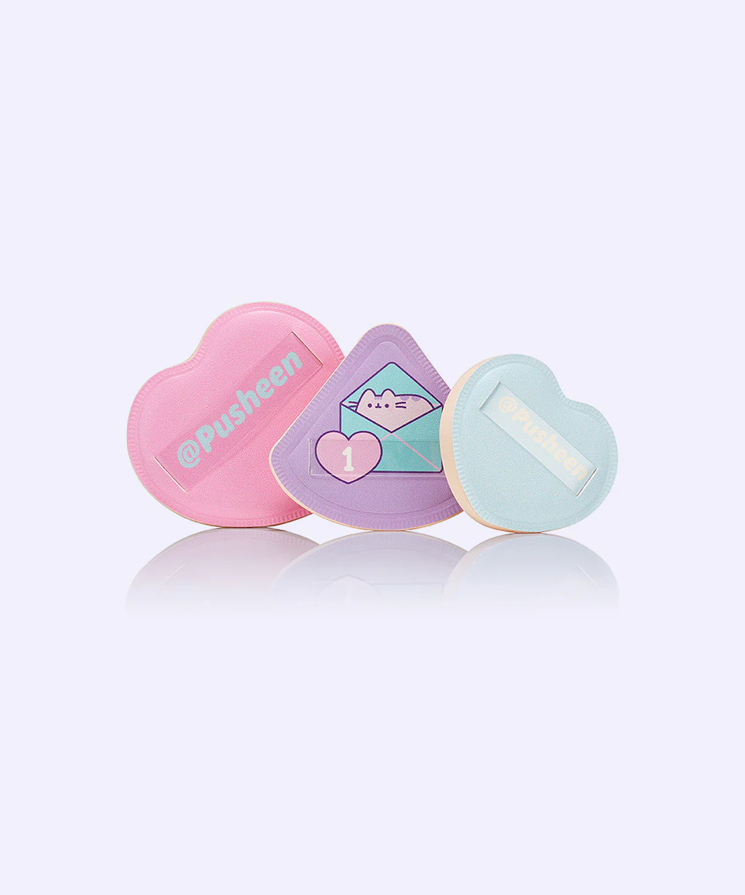 Gaming Pusheen 3-Piece Makeup Puffs Set - Image 3