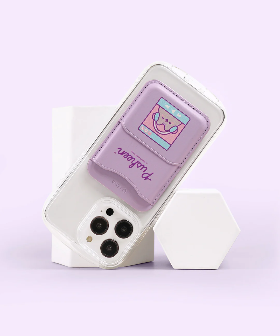 Gaming Pusheen Magnetic Phone Wallet - Image 3
