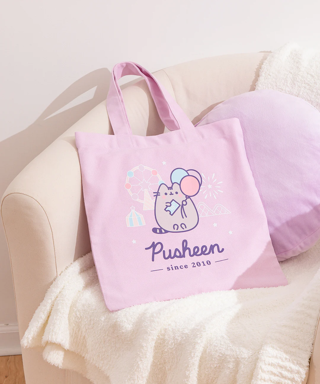 Pusheen 15th Anniversary Tote Bag - Image 4