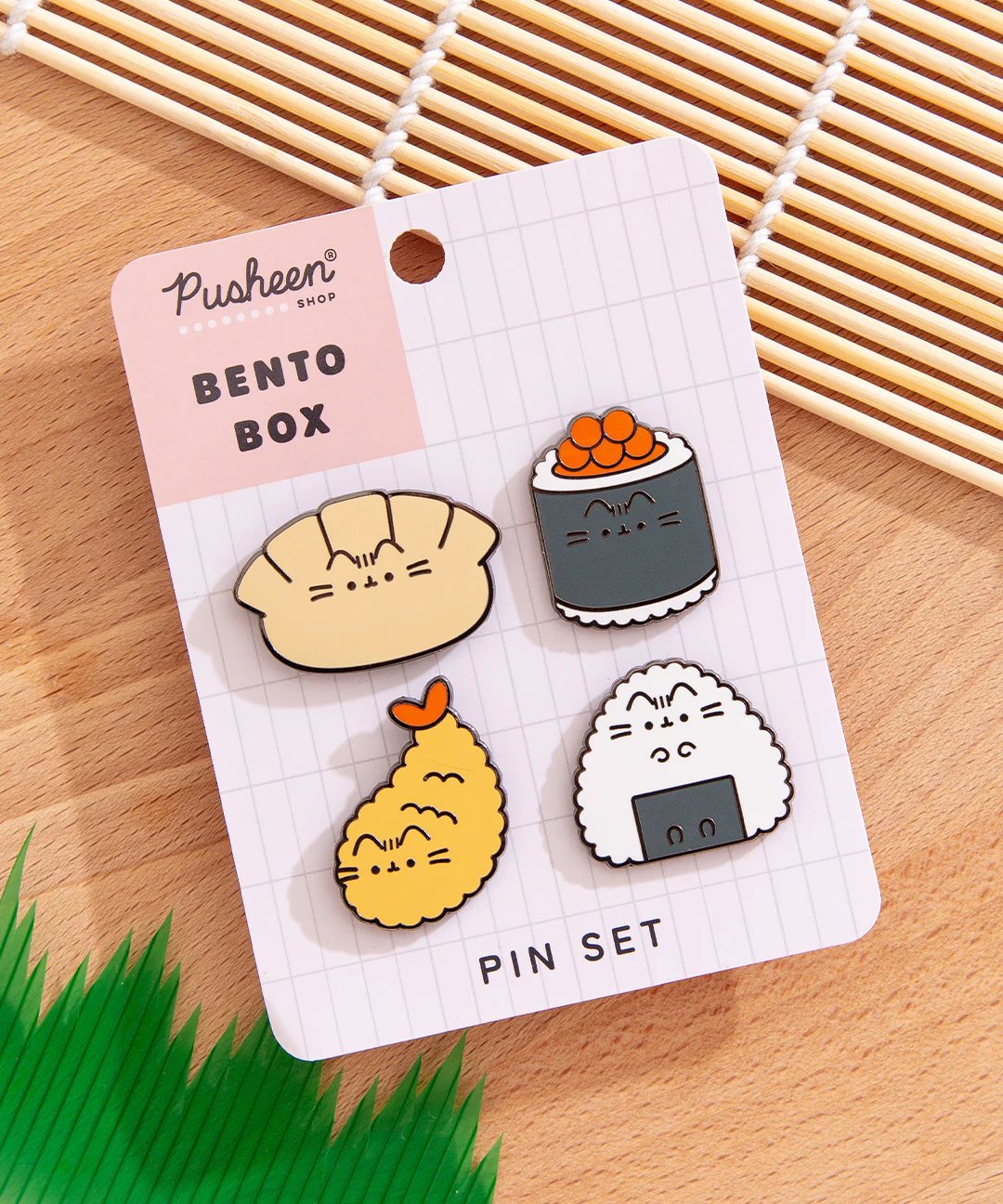 Pusheen Bento Box Pin Set - Image 5