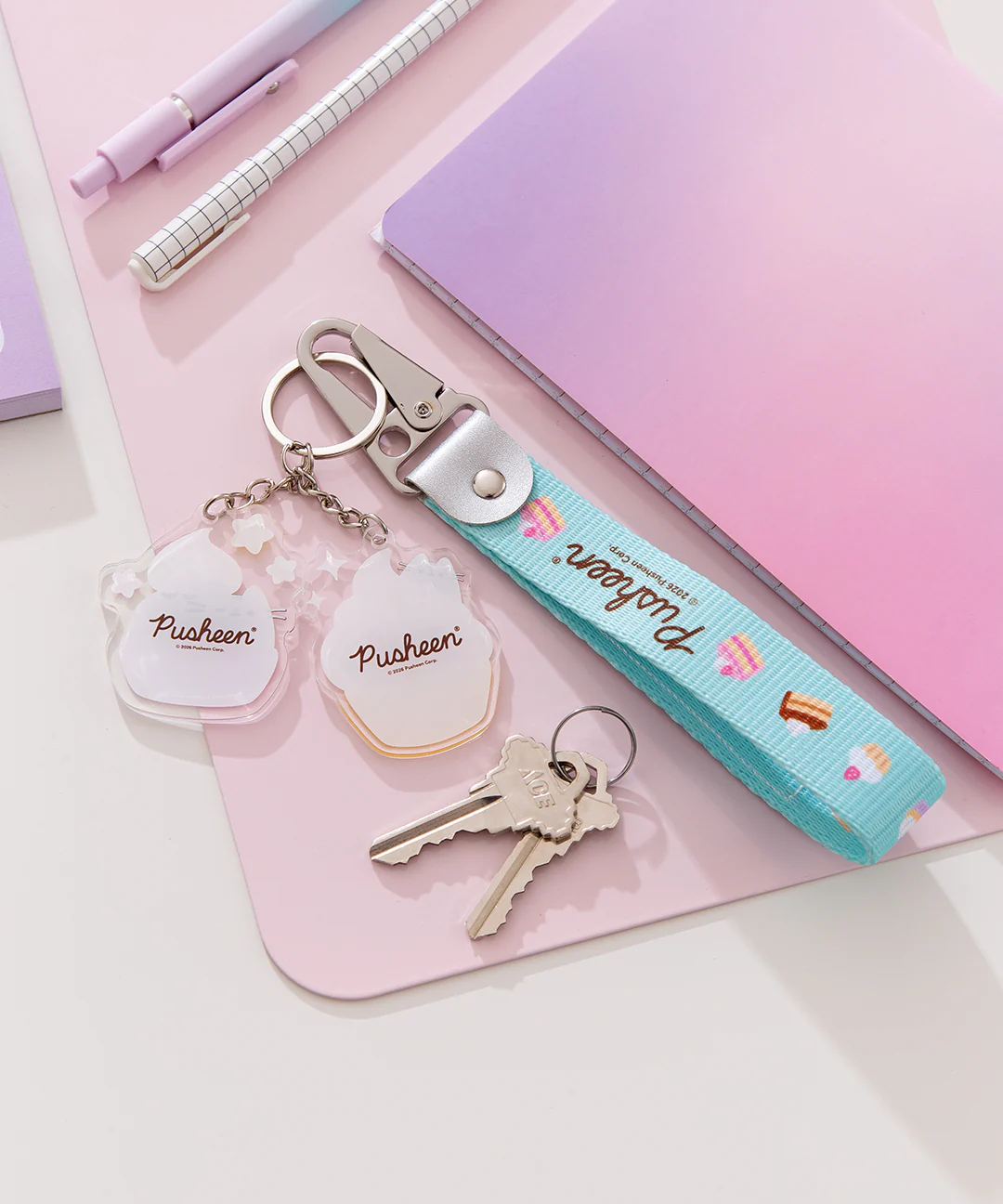 Pusheen Cupcake Keystrap - Image 3
