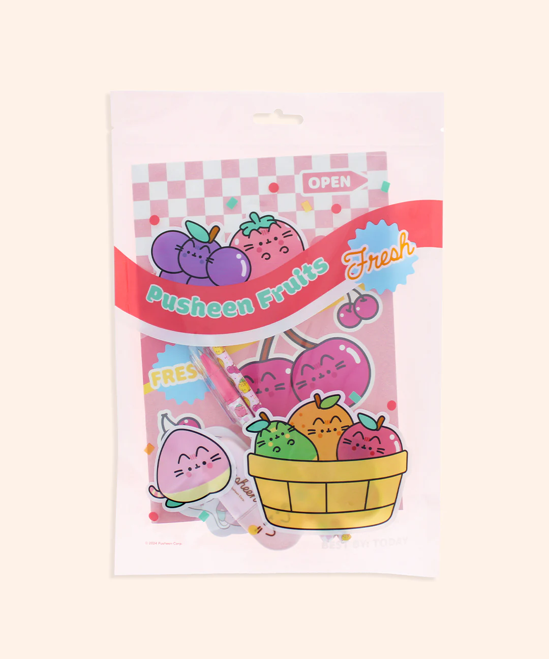 Pusheen Fruits Stationery Set - Image 6