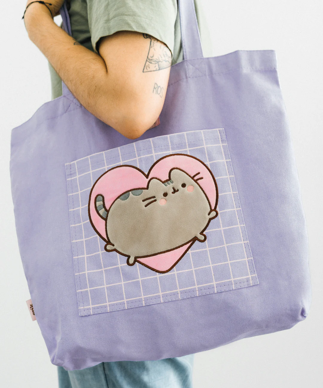 Pusheen Heart Deluxe Tote Bag - Image 2