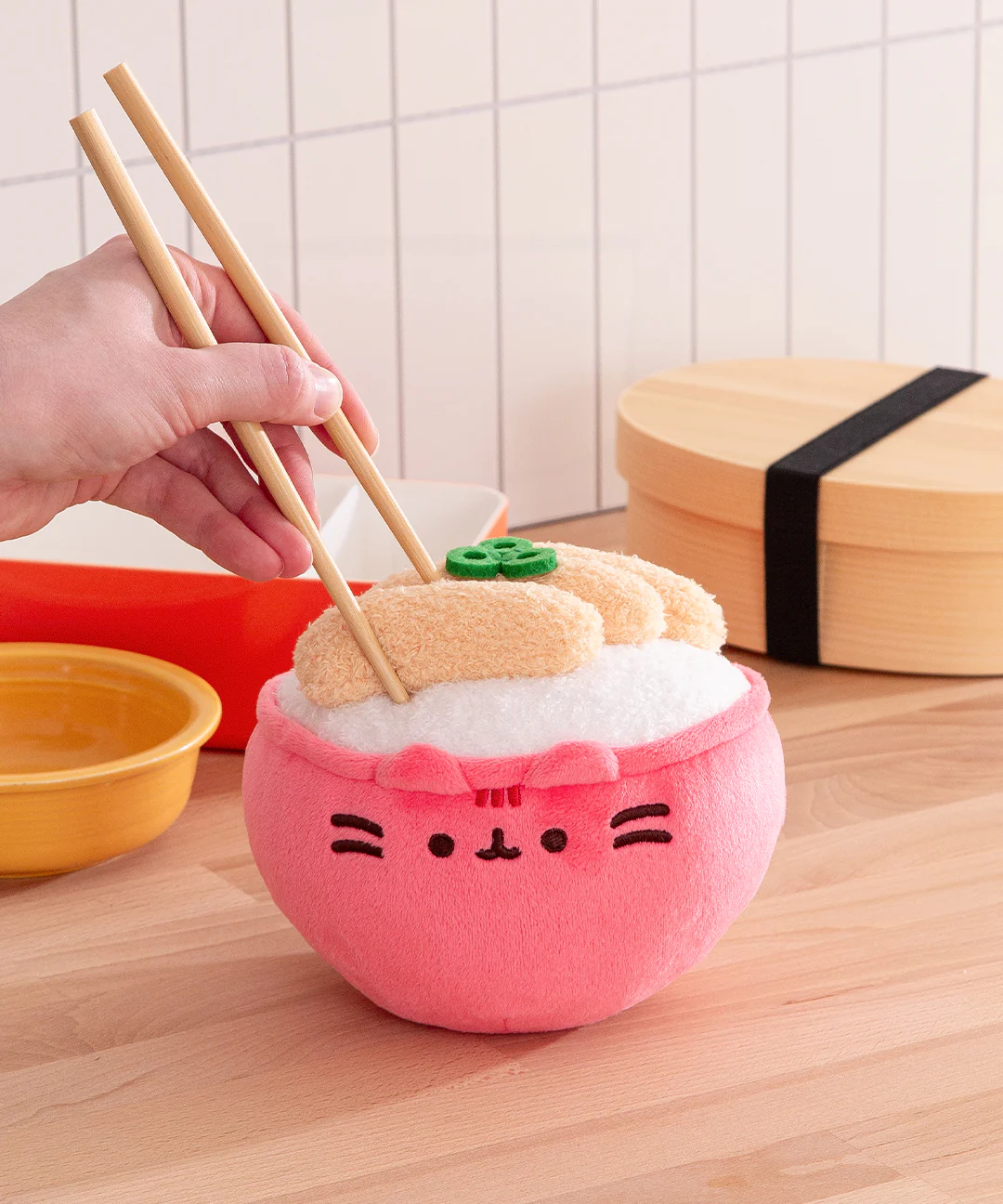 Pusheen Katsu Rice Bowl Plush - Image 3