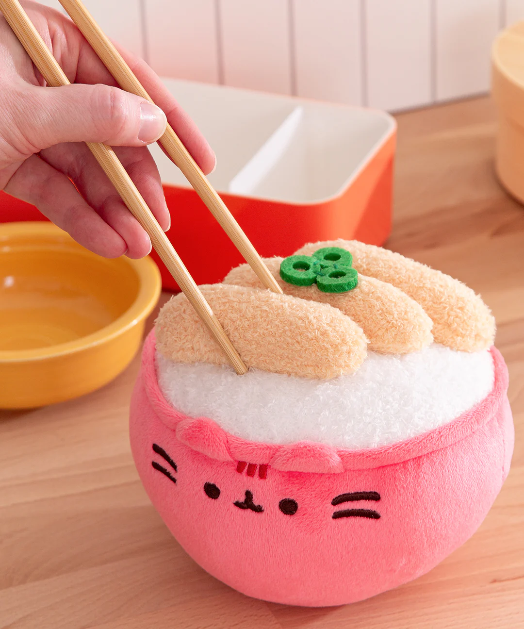 Pusheen Katsu Rice Bowl Plush - Image 8