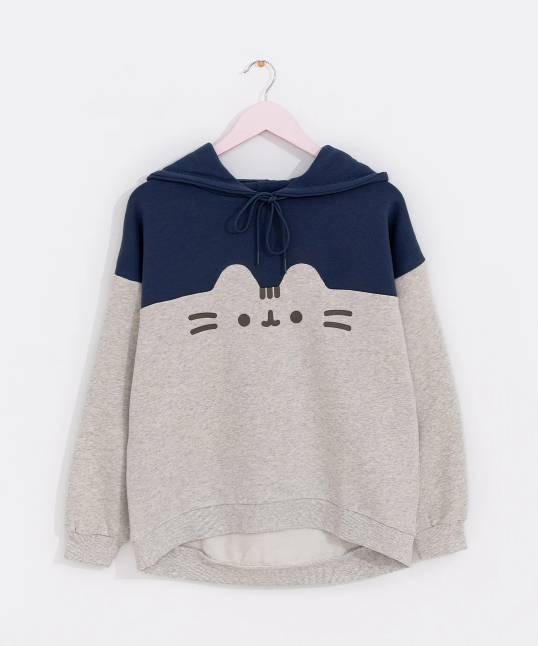 Pusheen Navy Relaxed-Fit Character Hoodie