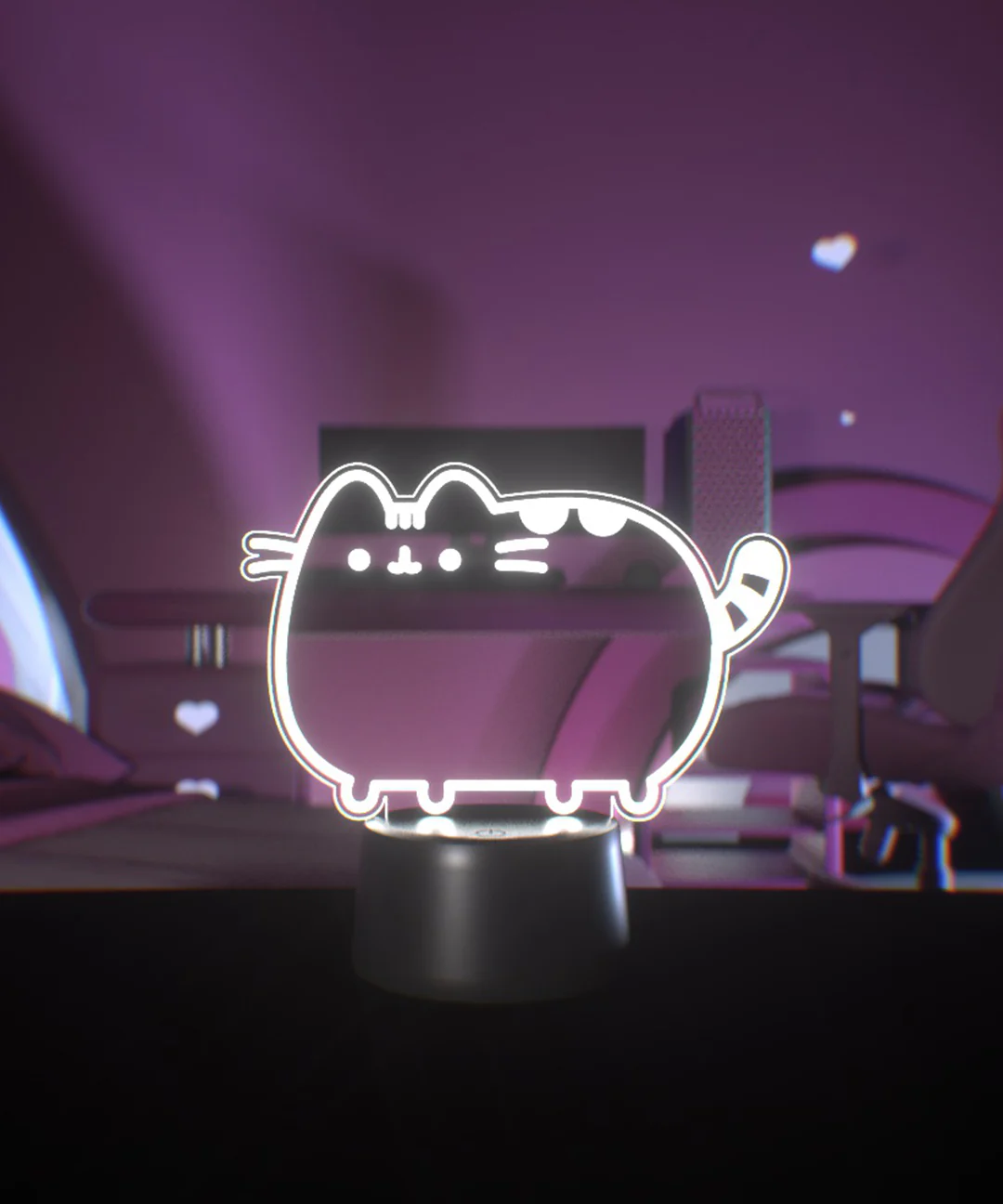 Pusheen Otaku Lamp - Image 5