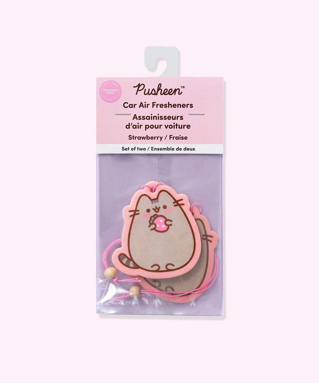 Pusheen Strawberry Air Fresheners 2-pack - Image 2