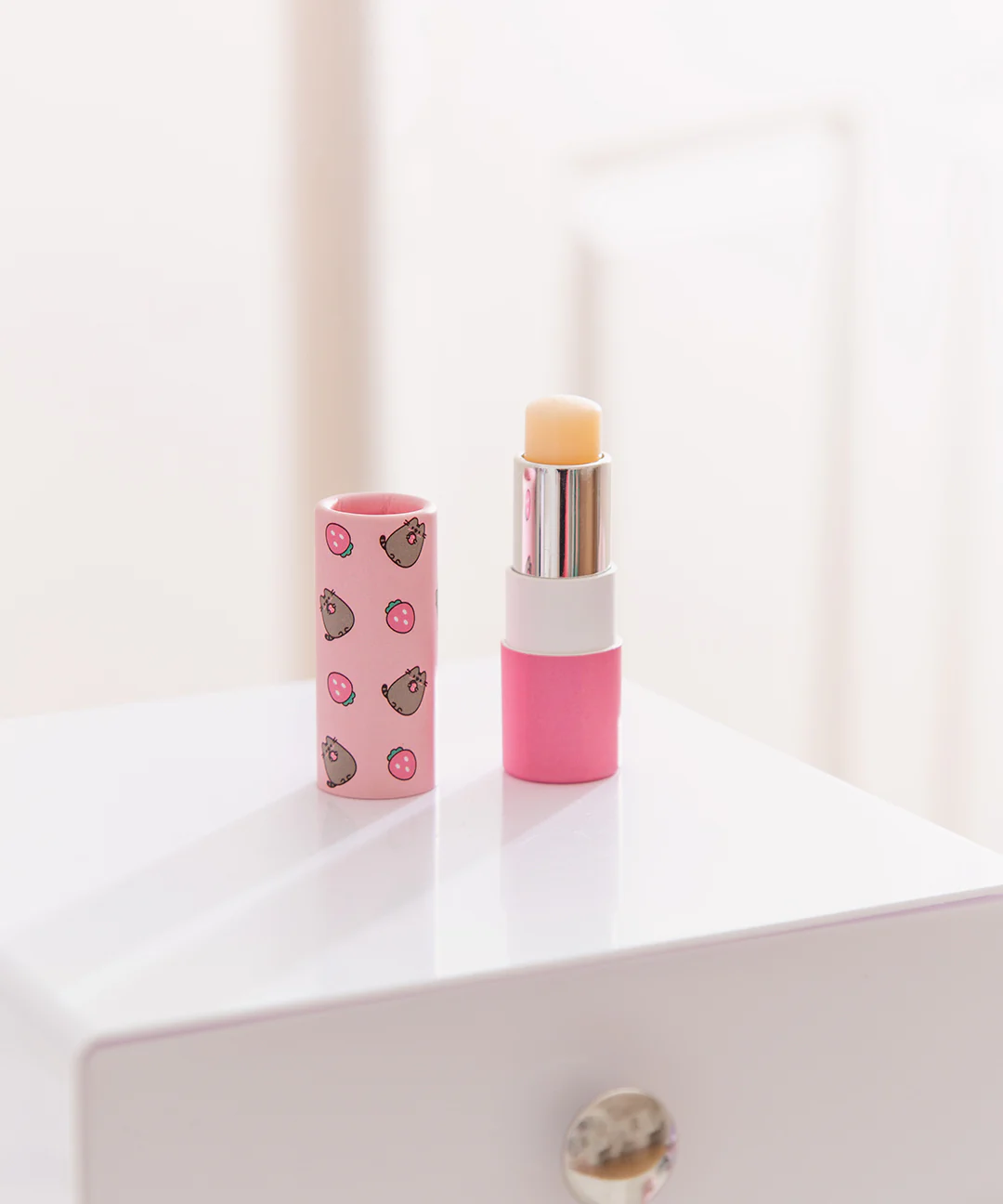 Pusheen Strawberry Lip Balm & Hand Lotion Set - Image 4