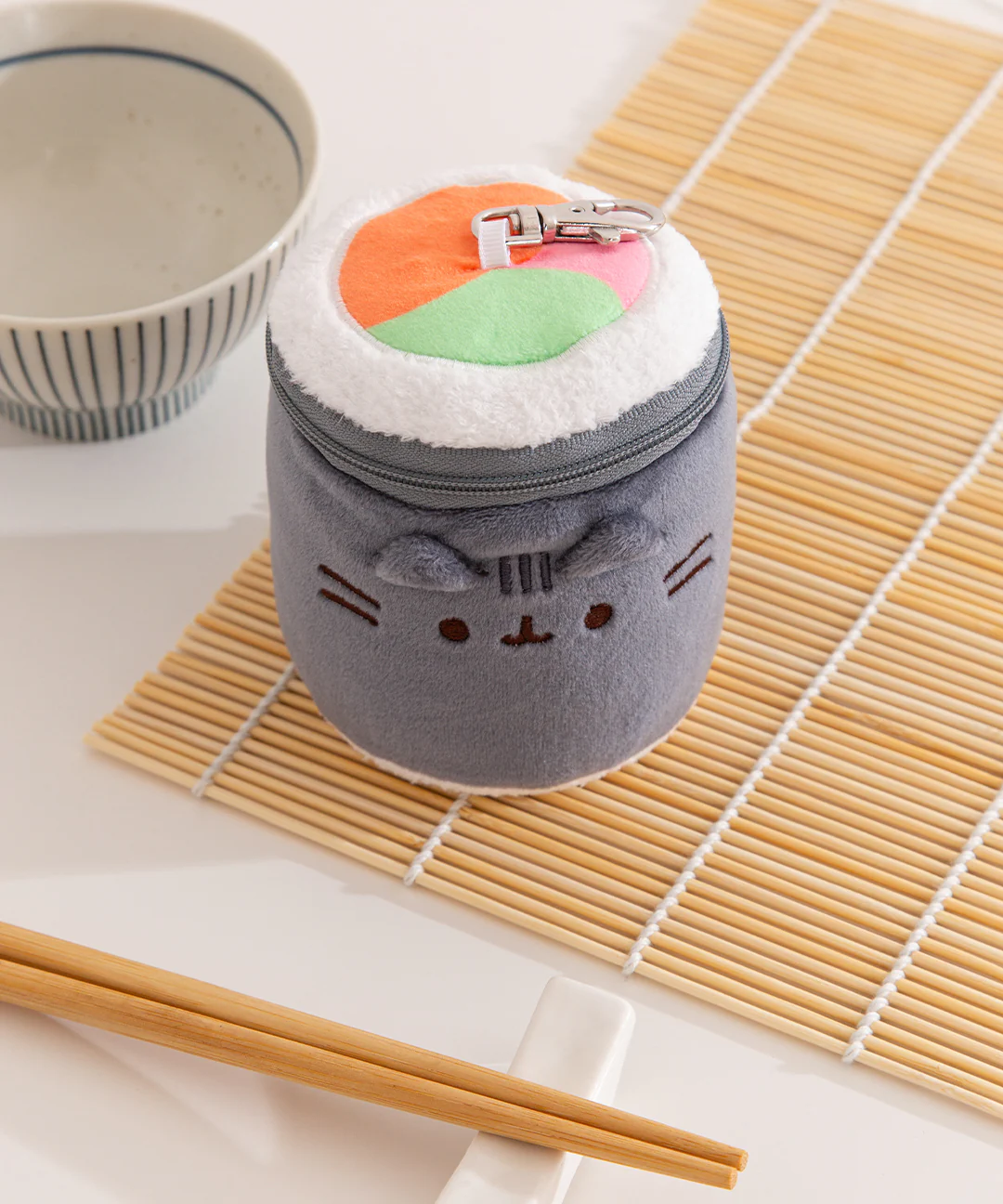 Pusheen Sushi Reusable Bag Keychain Plush - Image 10