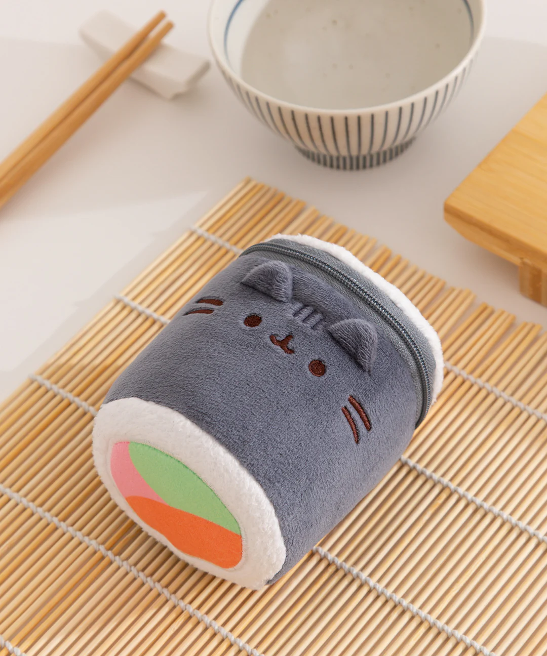 Pusheen Sushi Reusable Bag Keychain Plush - Image 12