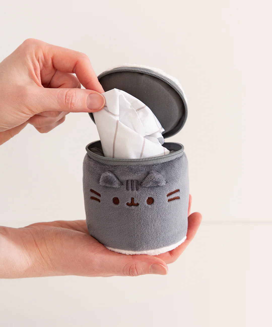 Pusheen Sushi Reusable Bag Keychain Plush - Image 3