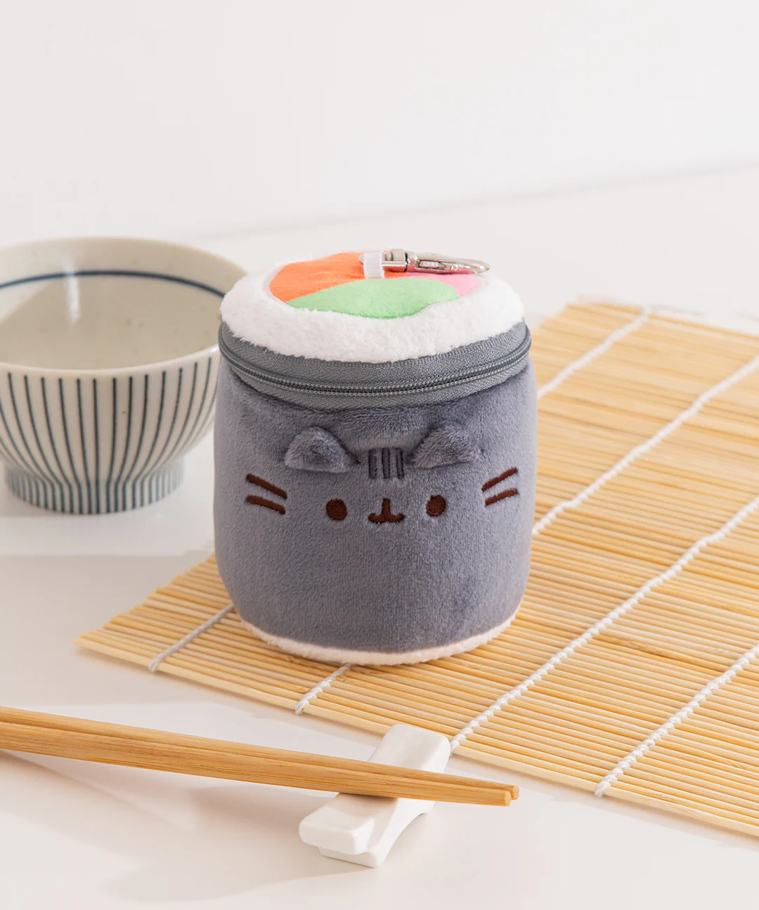 Pusheen Sushi Reusable Bag Keychain Plush - Image 7