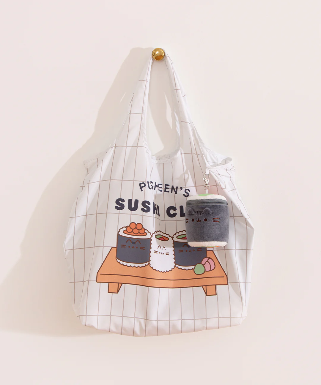 Pusheen Sushi Reusable Bag Keychain Plush - Image 9