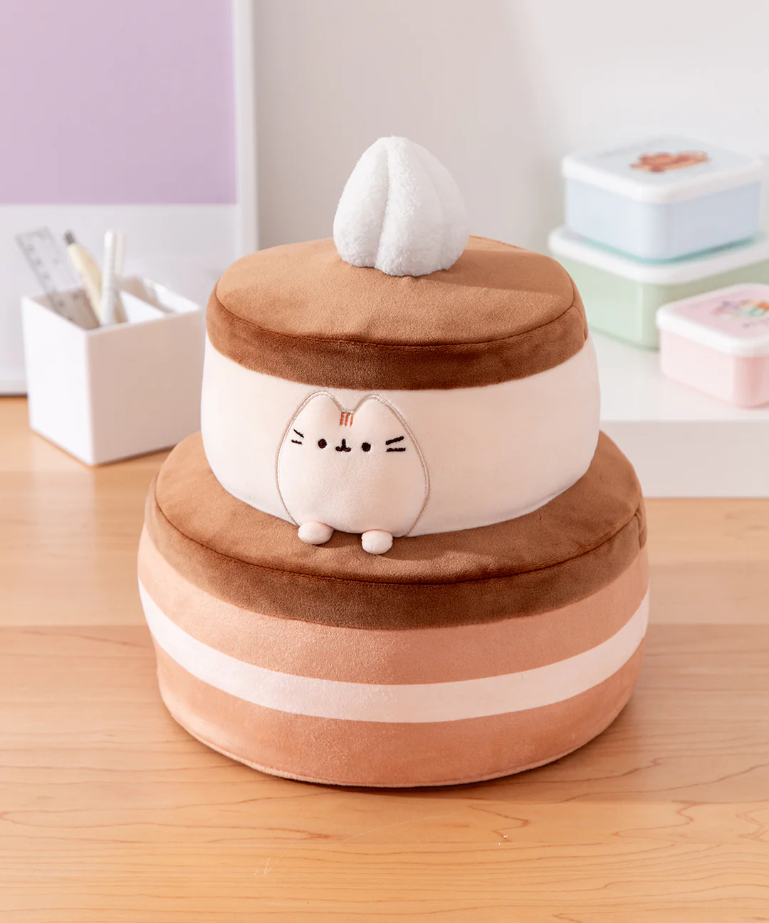 Pusheen Sweets Chocolate Cake Squisheen Plush - Image 3
