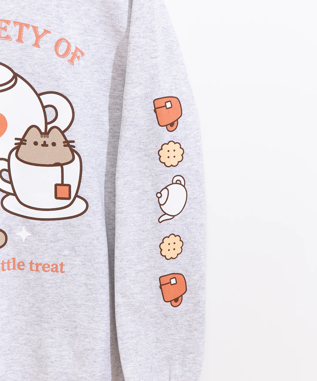 Pusheen Tea Society Unisex Sweatshirt - Image 3