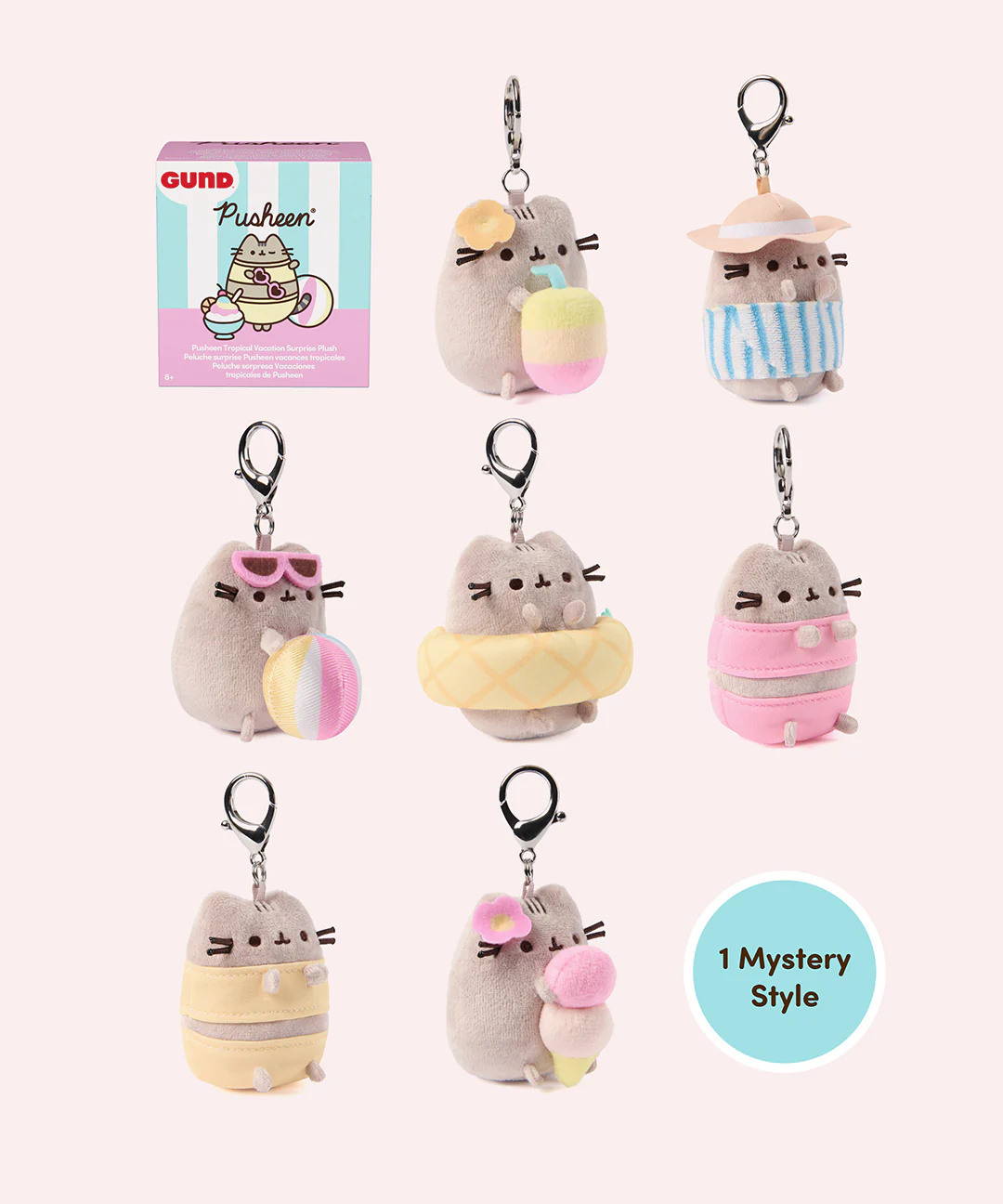 Pusheen Tropical Vacation Surprise Plush - Image 10