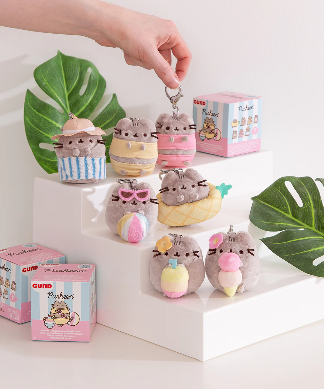 Pusheen Tropical Vacation Surprise Plush - Image 2
