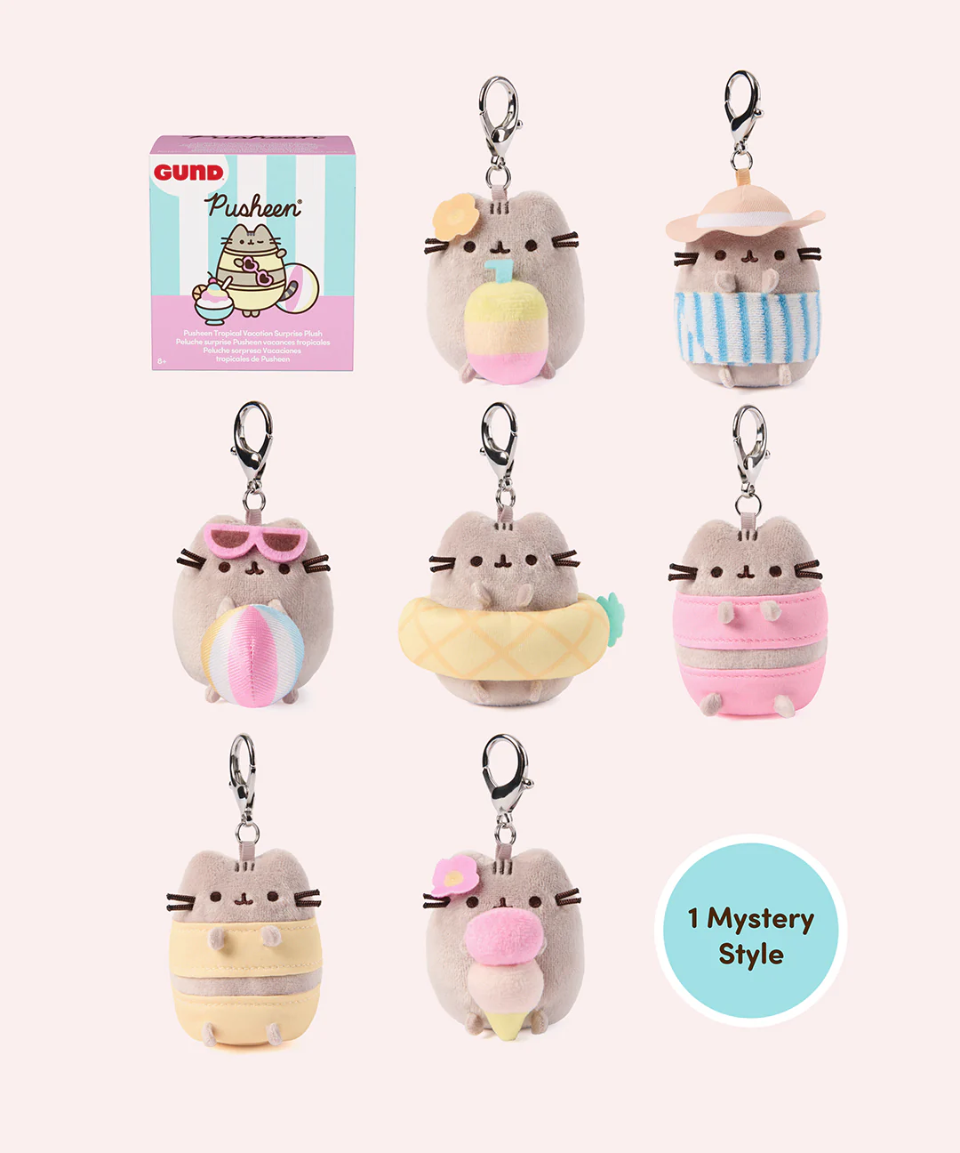 Pusheen Tropical Vacation Surprise Plush - Image 9