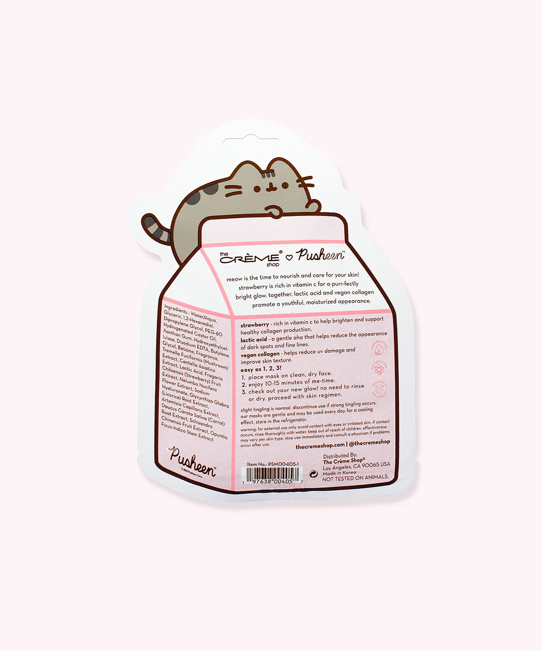 The Crème Shop x Pusheen Sheet Masks - 3-pack - Image 3