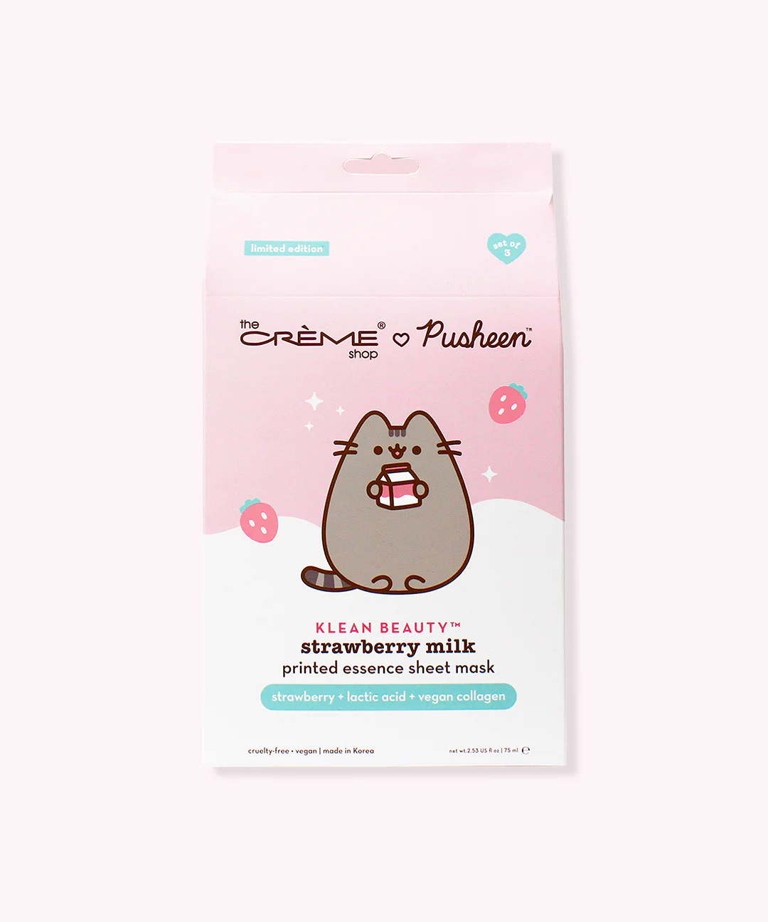 The Crème Shop x Pusheen Sheet Masks - 3-pack - Image 4