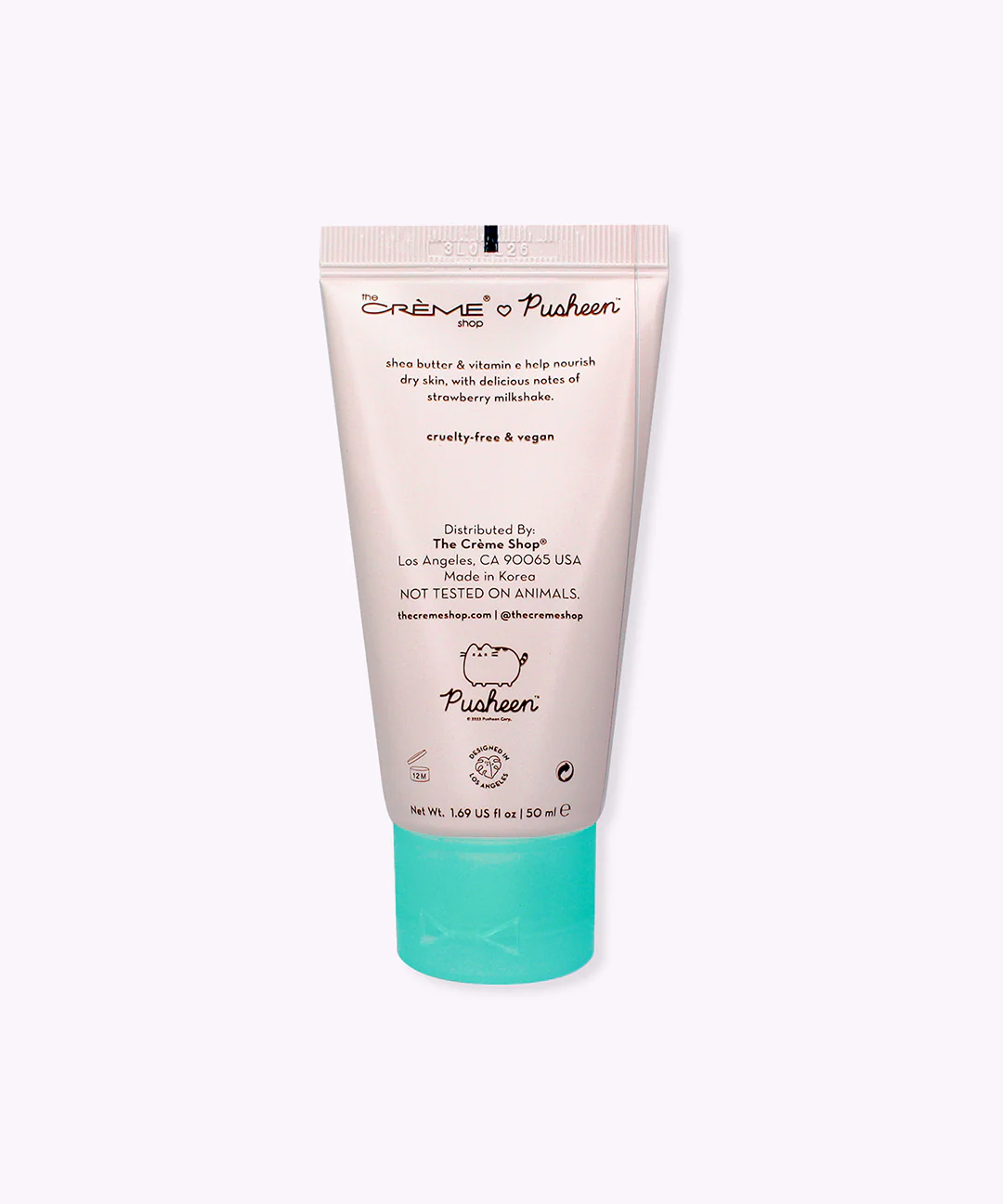 The Crème Shop x Pusheen Strawberry Milkshake Hand Crème - Image 3