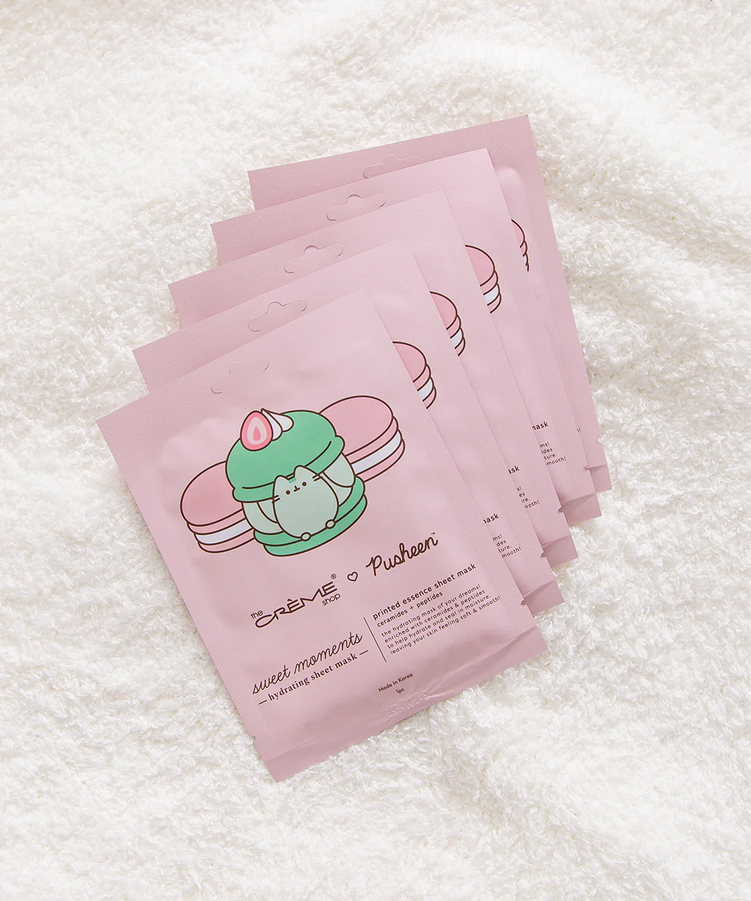 The Crème Shop x Pusheen Sweets Sheet Masks - 5-pack - Image 3